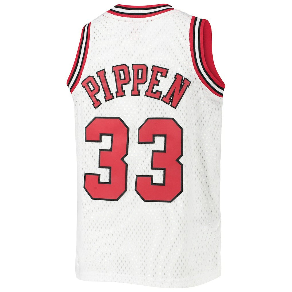 Scottie Pippen Chicago Bulls Youth 1997/98 Hardwood Classics Swingman Jersey for sale White | Mitchell & Ness outlet