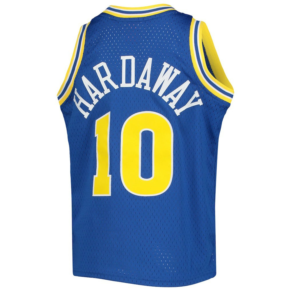 Tim Hardaway Golden State Warriors Youth 1990/91 Hardwood Classics Swingman Jersey for sale Royal | Mitchell & Ness Lifestyle