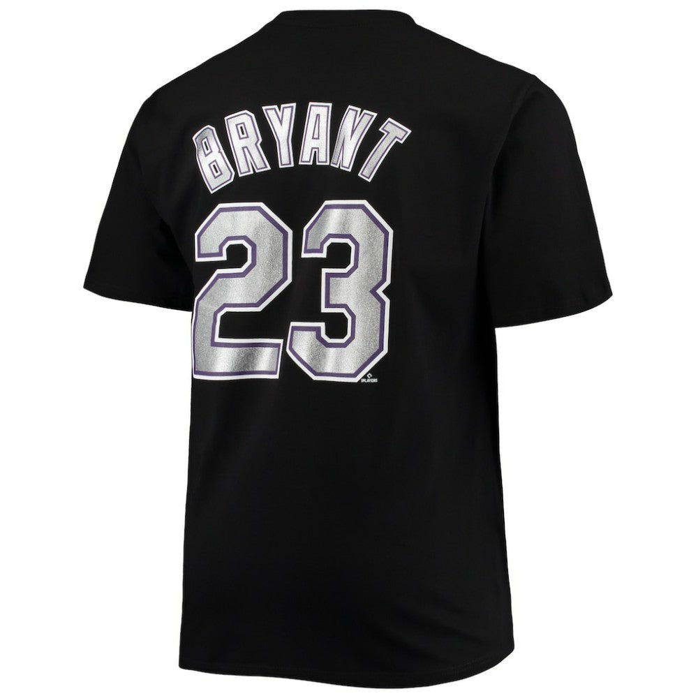 Kris Bryant Colorado Rockies Fanatics Big & Tall Name & Number T-Shirt - Black - Fanatics Online
