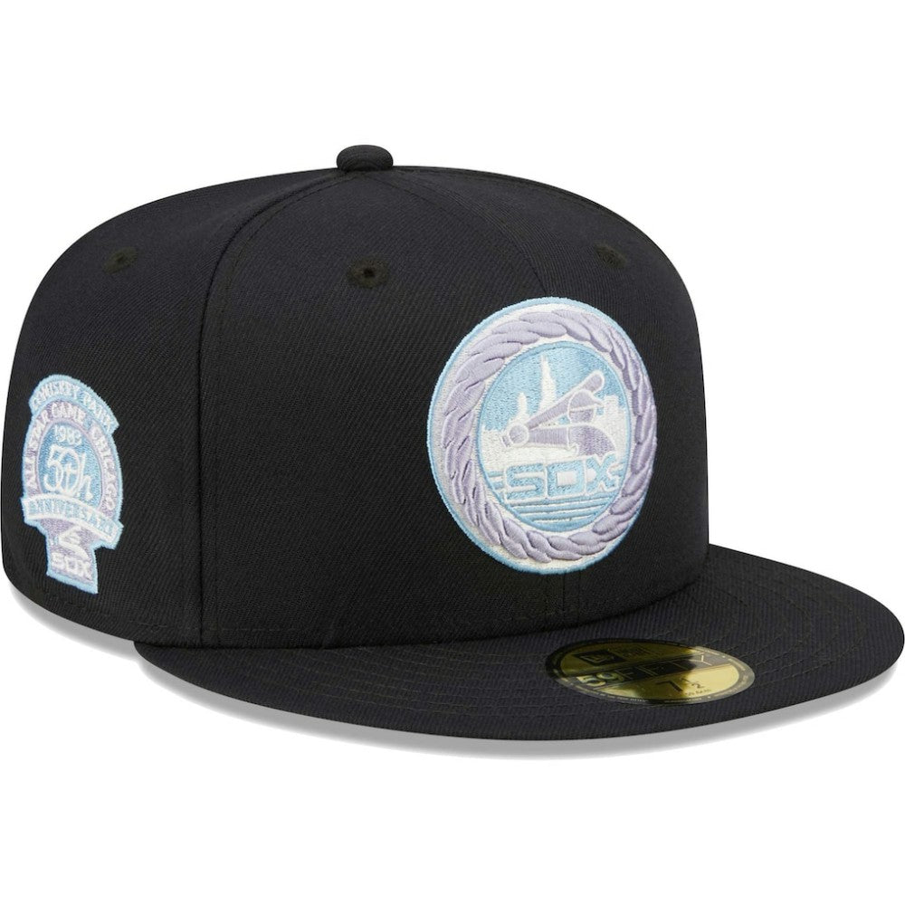 Chicago White Sox New Era 50th Anniversary 1983 MLB All-Star Game Lavender Undervisor 59FIFTY Fitted Hat - Navy - New Era Sale