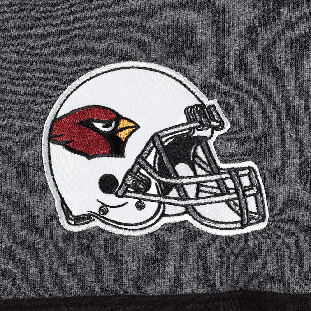 Arizona Cardinals Starter Extreme Pullover Hoodie Heather Charcoal/Cardinal