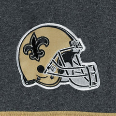 New Orleans Saints Starter Extreme Pullover Hoodie Black/Heather Gray