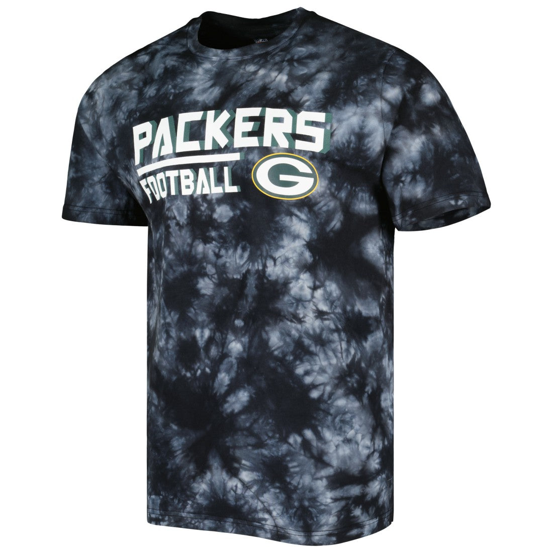 Green Bay Packers MSX by Michael Strahan Recovery Tie-Dye T-Shirt Black