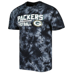 Green Bay Packers MSX by Michael Strahan Recovery Tie-Dye T-Shirt Black