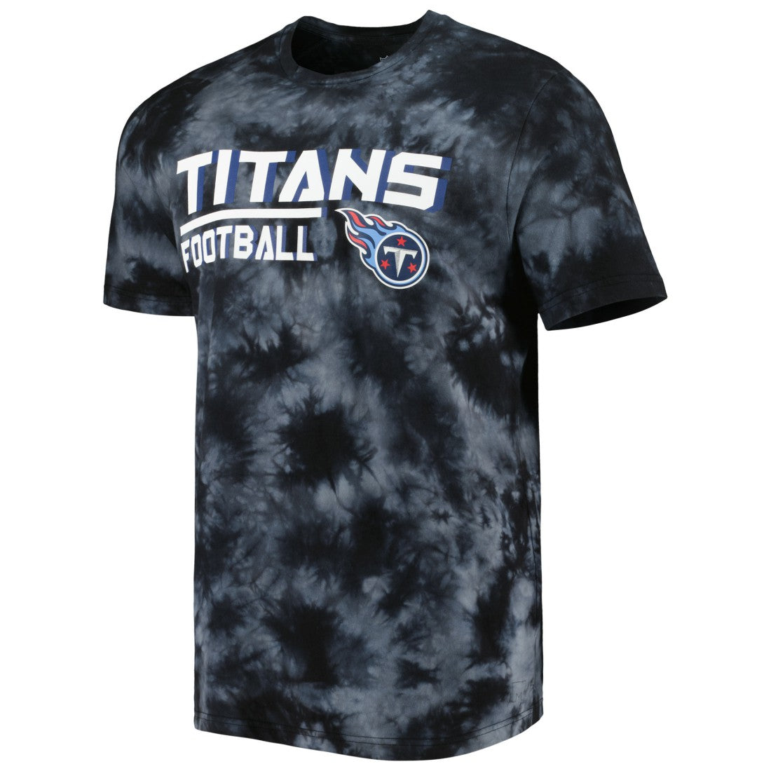 Tennessee Titans MSX by Michael Strahan Recovery Tie-Dye T-Shirt Black