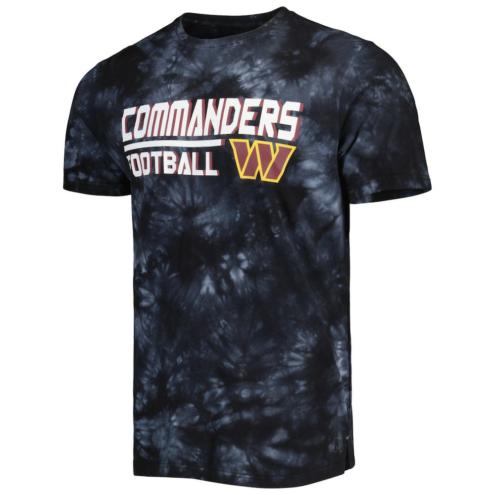 Washington Commanders MSX by Michael Strahan Recovery Tie-Dye T-Shirt Black