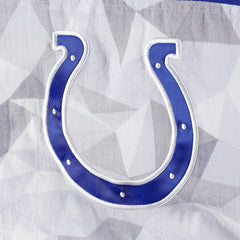 Indianapolis Colts Starter Thursday Night Gridiron Raglan Half-Zip Hooded Jacket White/Royal
