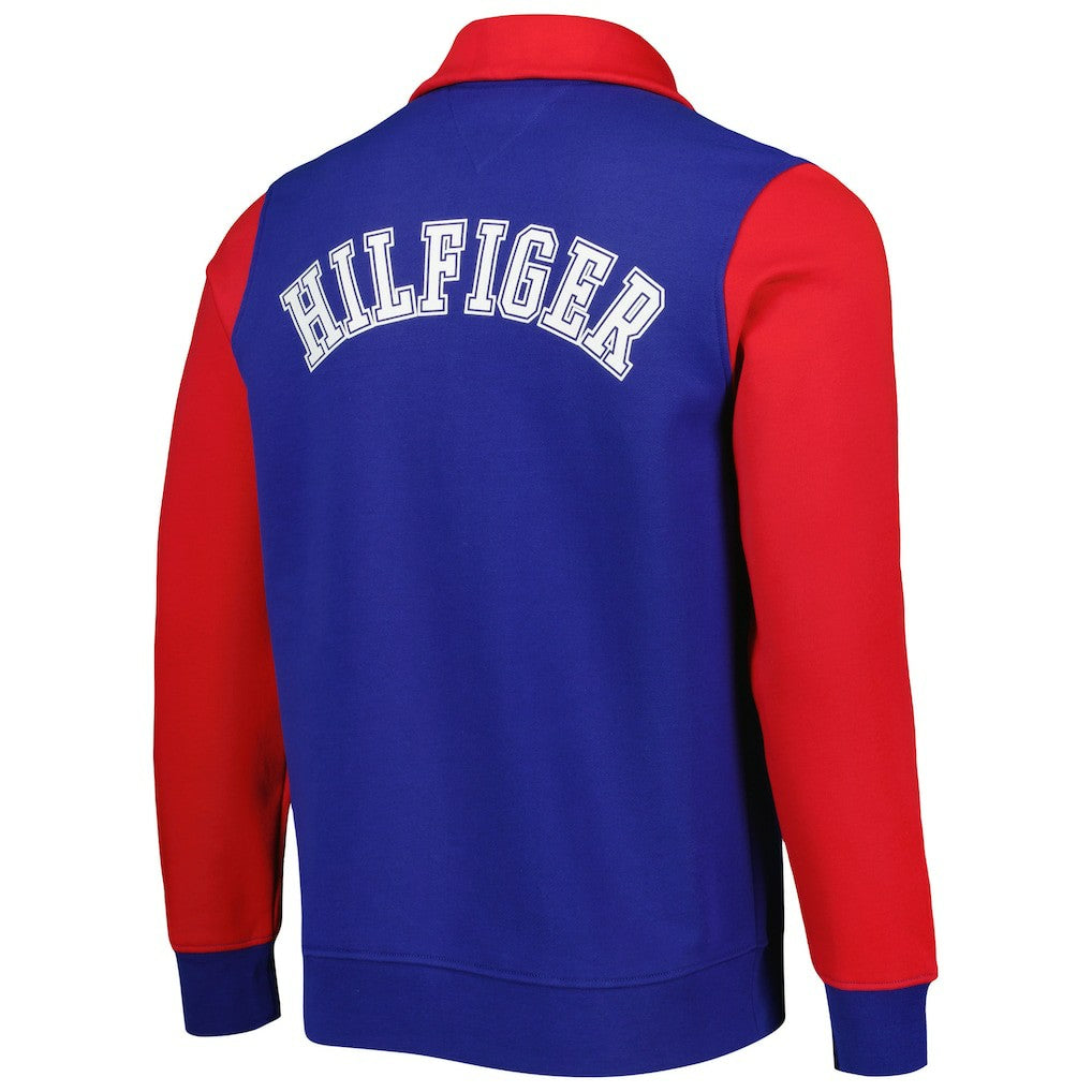 Buffalo Bills Tommy Hilfiger Aiden Quarter-Zip Sweatshirt Royal/Red