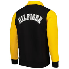 Pittsburgh Steelers Tommy Hilfiger Aiden Quarter-Zip Sweatshirt Black/Gold