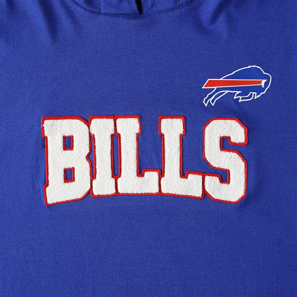Buffalo Bills Tommy Hilfiger Alex Long Sleeve Hoodie T-Shirt Royal/White