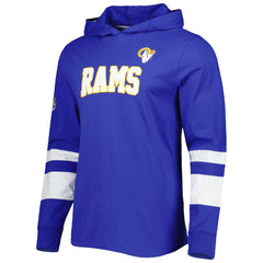 Los Angeles Rams Tommy Hilfiger Alex Long Sleeve Hoodie T-Shirt Royal/White