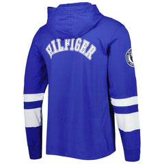 Los Angeles Rams Tommy Hilfiger Alex Long Sleeve Hoodie T-Shirt Royal/White
