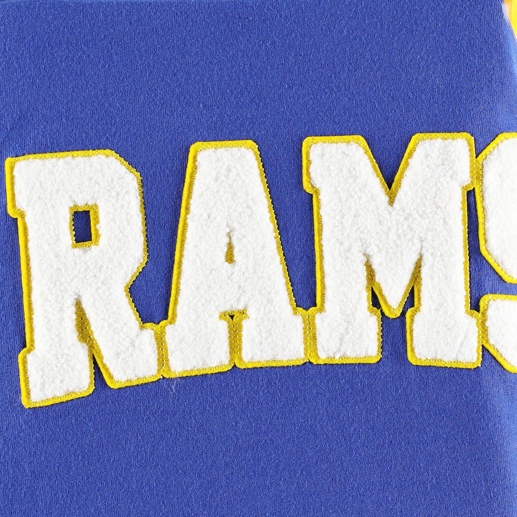 Los Angeles Rams Tommy Hilfiger Alex Long Sleeve Hoodie T-Shirt Royal/White
