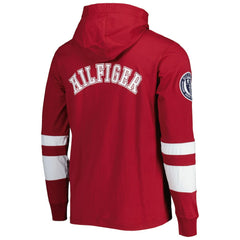 Washington Commanders Tommy Hilfiger Alex Long Sleeve Hoodie T-Shirt Burgundy/White
