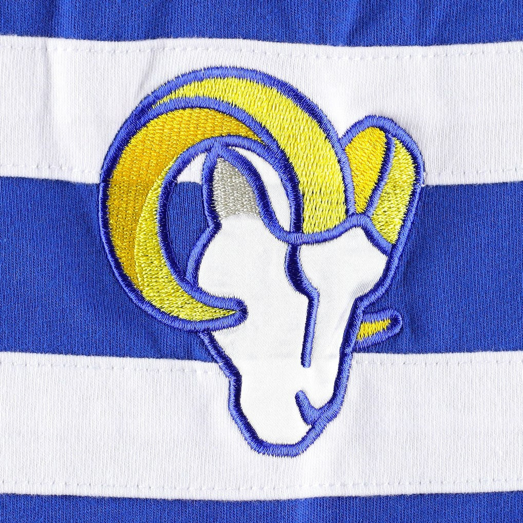 Los Angeles Rams Starter Halftime Long Sleeve T-Shirt Royal/White