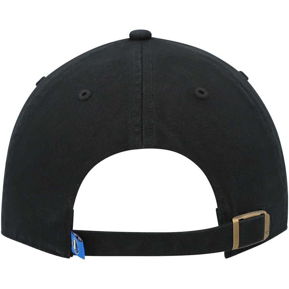 Dallas Mavericks '47 Core Logo Clean Up Adjustable Hat for sale Black | 47 brand outlet