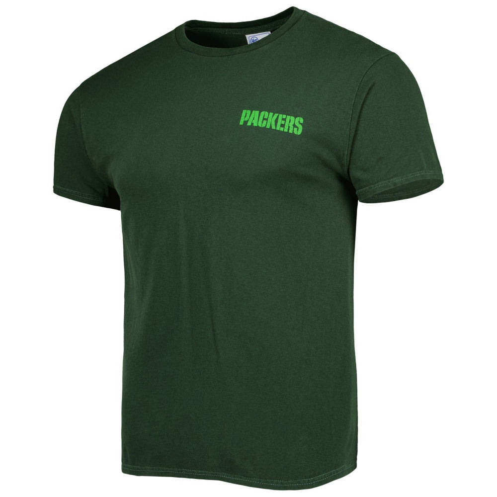 47 brand Green Bay Packers '47 Fast Track Tonal Highlight T-Shirt Green