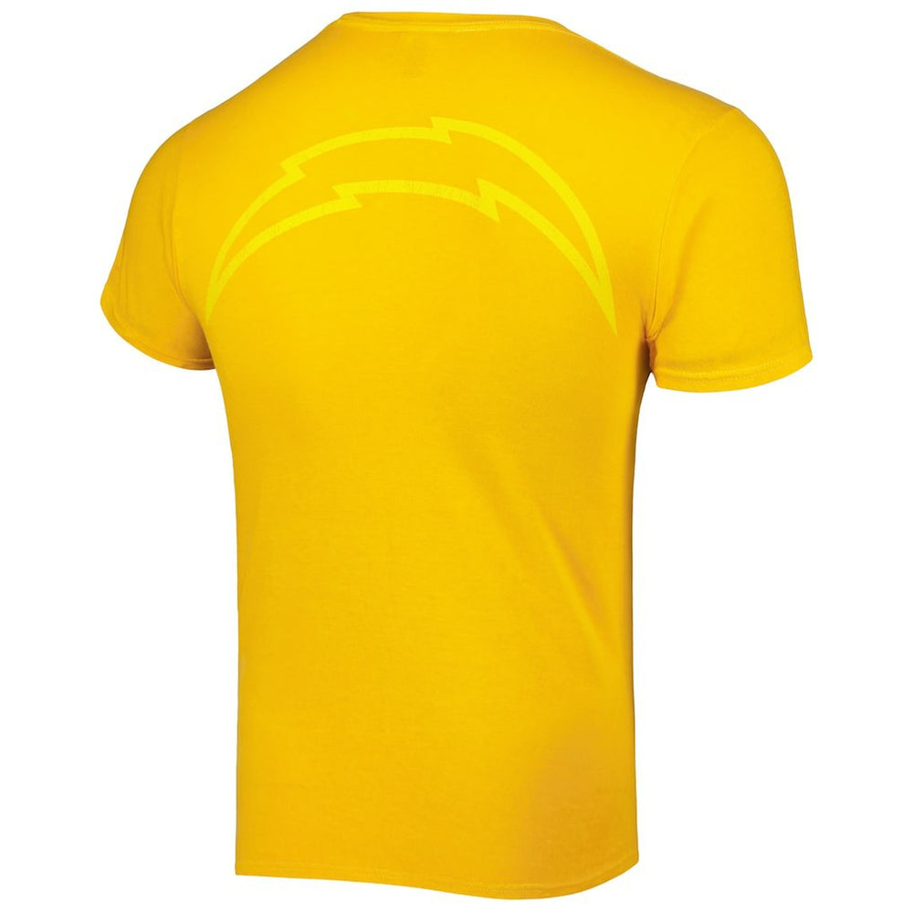 47 brand Los Angeles Chargers '47 Fast Track Tonal Highlight T-Shirt Gold