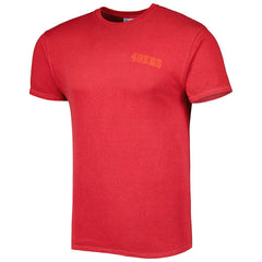 47 brand San Francisco 49ers '47 Fast Track Tonal Highlight T-Shirt Scarlet