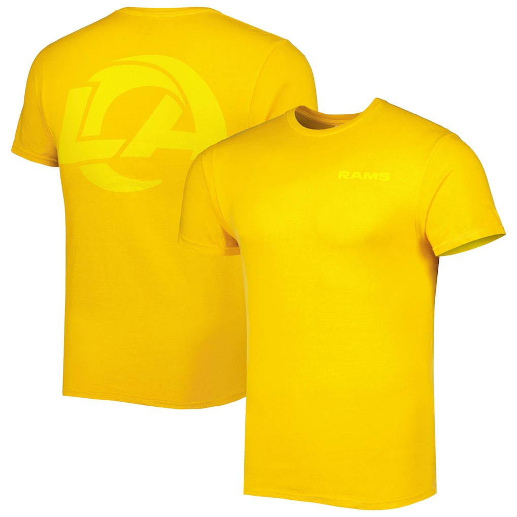 47 brand Los Angeles Rams '47 Fast Track Tonal Highlight T-Shirt Gold