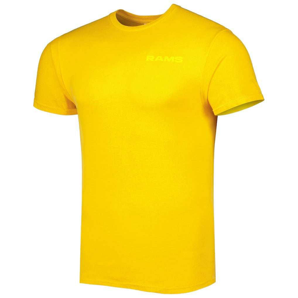 47 brand Los Angeles Rams '47 Fast Track Tonal Highlight T-Shirt Gold
