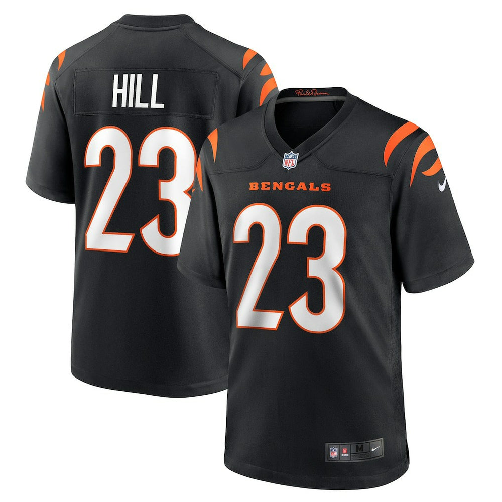 Nike Daxton Hill Cincinnati Bengals Player Game Jersey Black