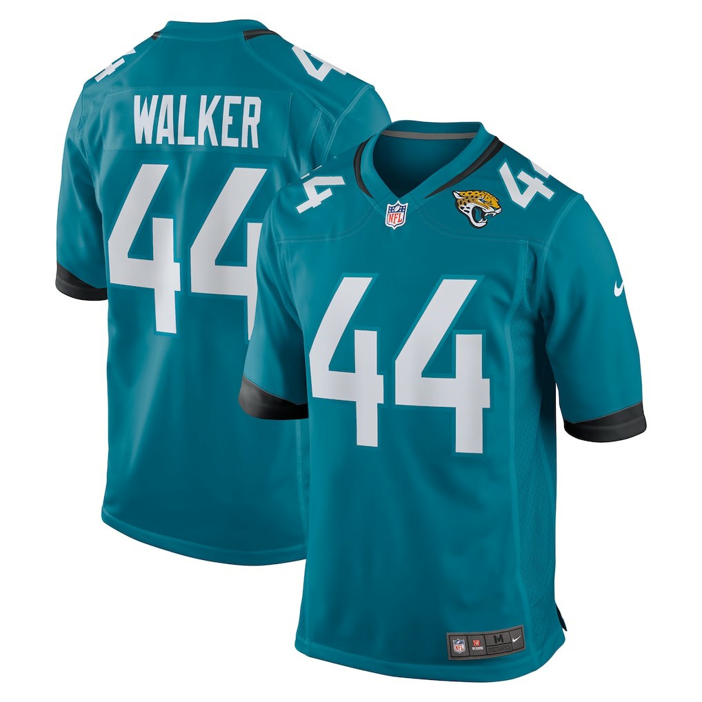 Nike Travon Walker Jacksonville Jaguars Player Game Jersey Teal