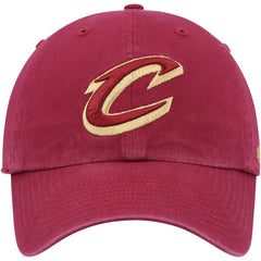 Cleveland Cavaliers '47 Core Logo Clean Up Adjustable Hat for sale Wine | 47 brand Near Me