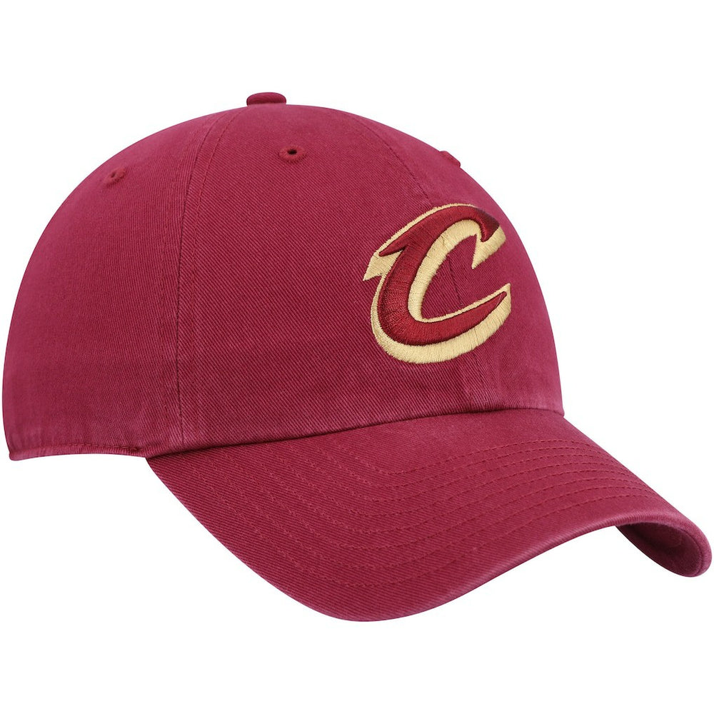 Cleveland Cavaliers '47 Core Logo Clean Up Adjustable Hat for sale Wine | 47 brand Near Me