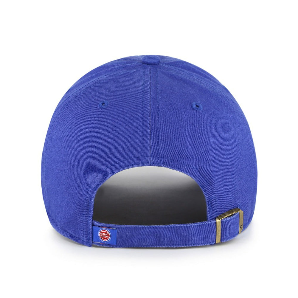 Detroit Pistons '47 Core Logo Clean Up Adjustable Hat for sale Royal | 47 brand online