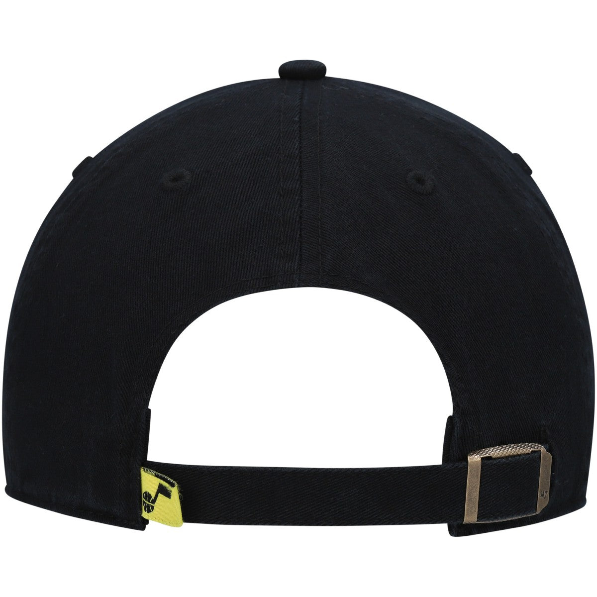 Utah Jazz '47 Core Logo Clean Up Adjustable Hat Black | 47 brand Lifestyle