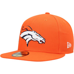 Denver Broncos New Era Stateview 59FIFTY Fitted Hat Orange