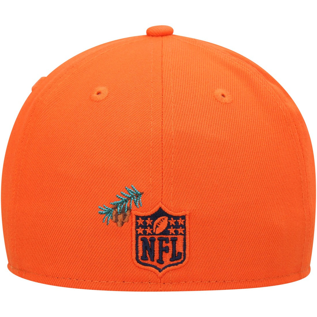 Denver Broncos New Era Stateview 59FIFTY Fitted Hat Orange