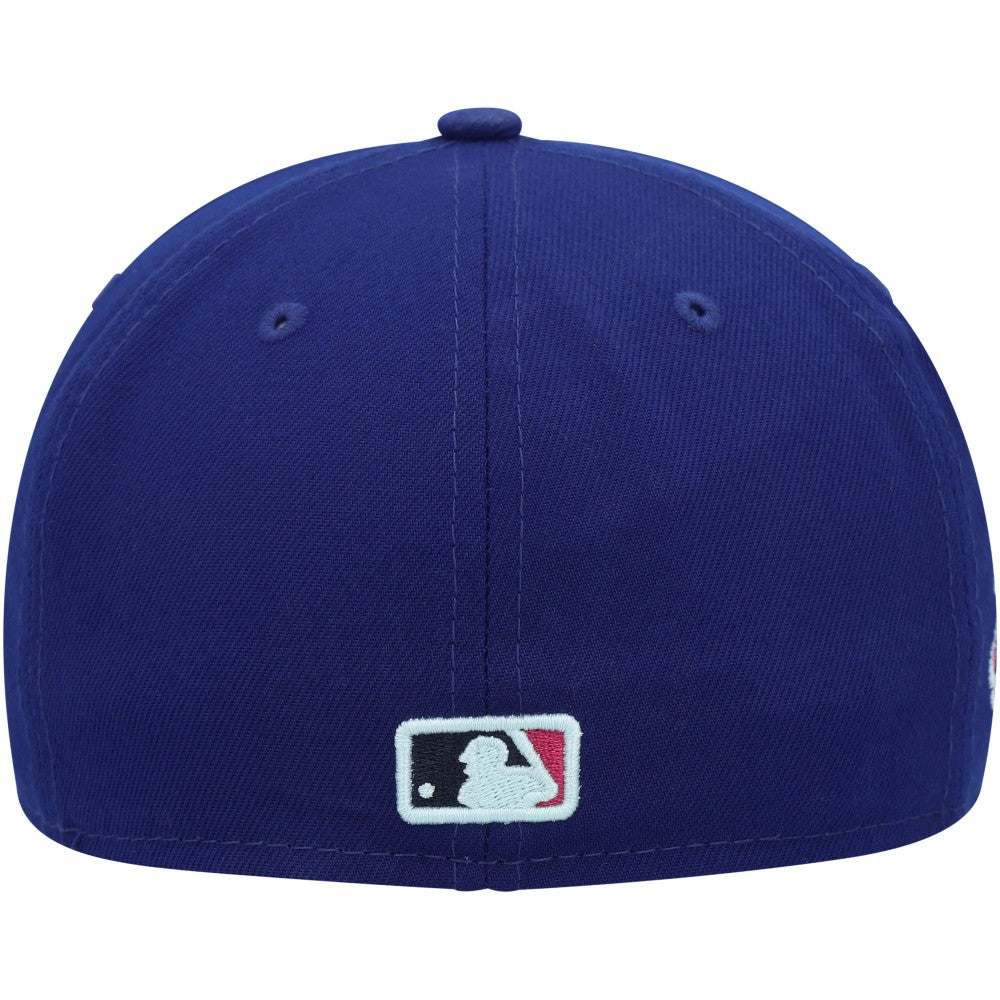 Los Angeles Dodgers New Era 1988 World Series Polar Lights 59FIFTY Fitted Hat - Royal - New Era Discount