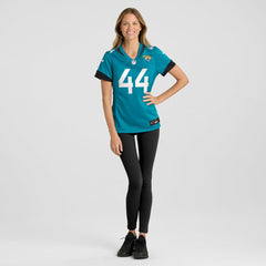 Nike Travon Walker Jacksonville Jaguars Women's Player Jersey Teal