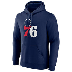 Tyrese Maxey Philadelphia 76ers Playmaker Pullover Hoodie Navy
