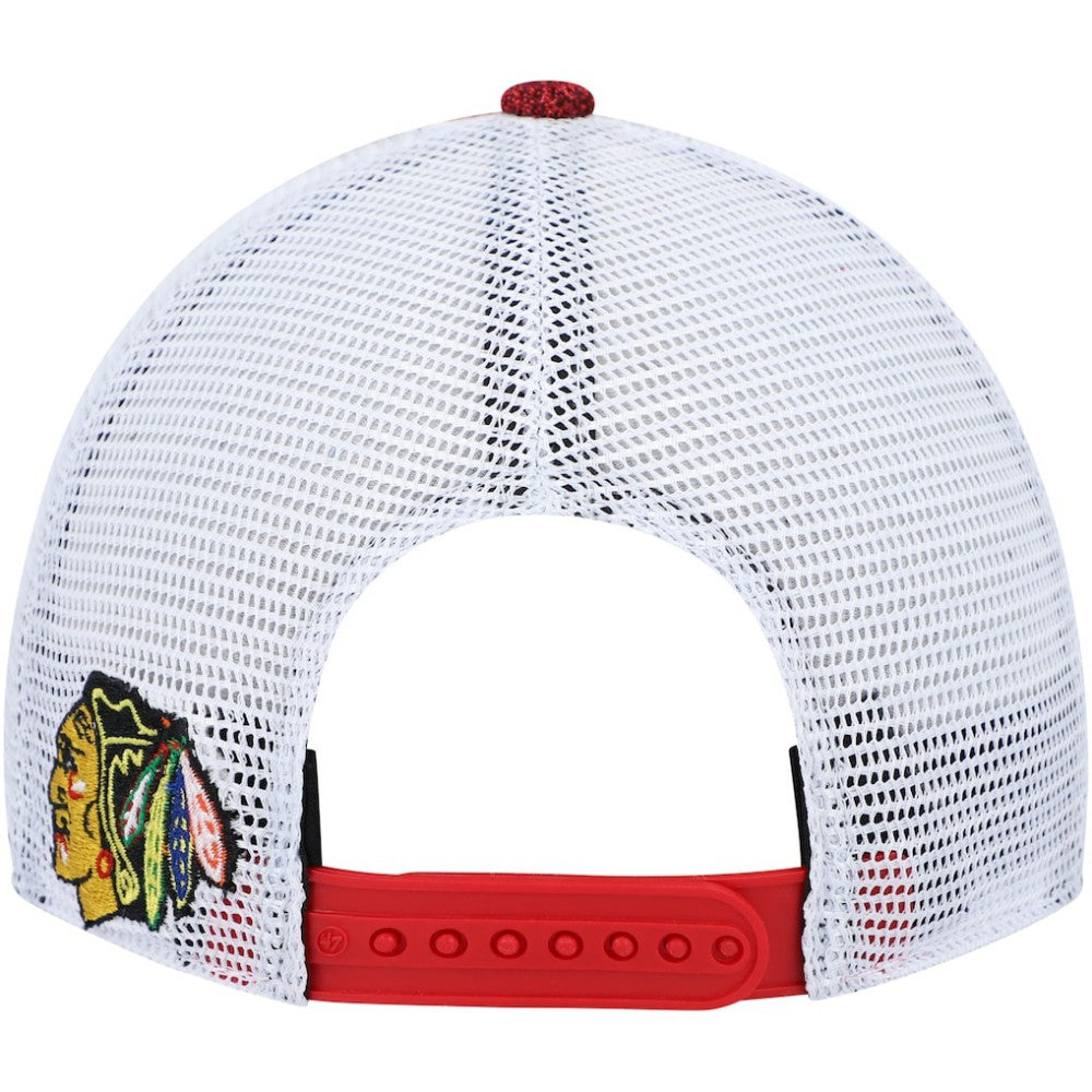 Chicago Blackhawks '47 Women's Encore MVP Trucker Snapback Hat - Red/White - NHL 4871768