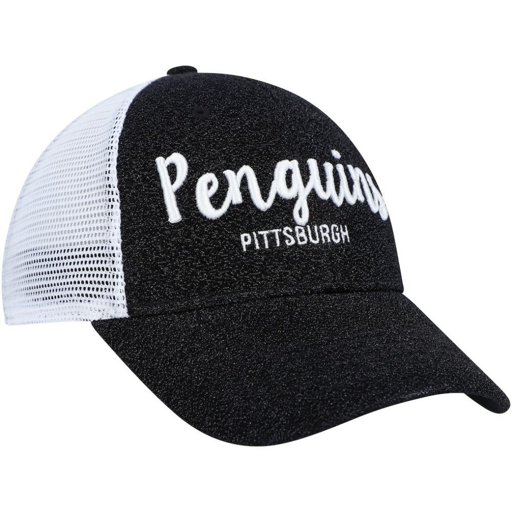 Pittsburgh Penguins '47 Women's Encore MVP Trucker Snapback Hat - Black/White - NHL 4871771
