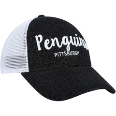 Pittsburgh Penguins '47 Women's Encore MVP Trucker Snapback Hat - Black/White - NHL 4871771
