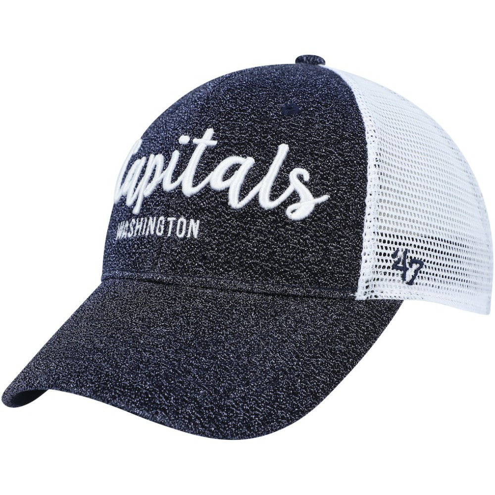 Washington Capitals '47 Women's Encore MVP Trucker Snapback Hat - Navy/White - NHL 4871774