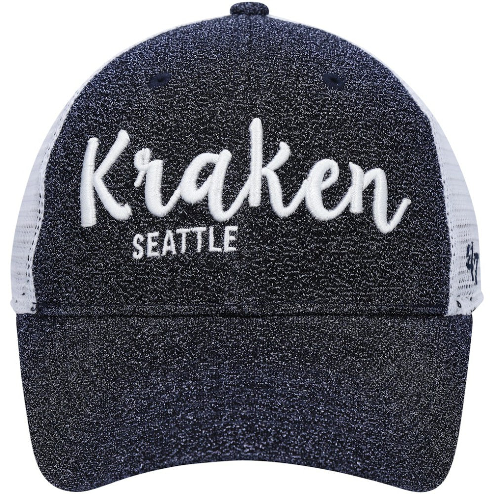 Seattle Kraken '47 Women's Encore MVP Trucker Snapback Hat - Navy/ - NHL 4871776