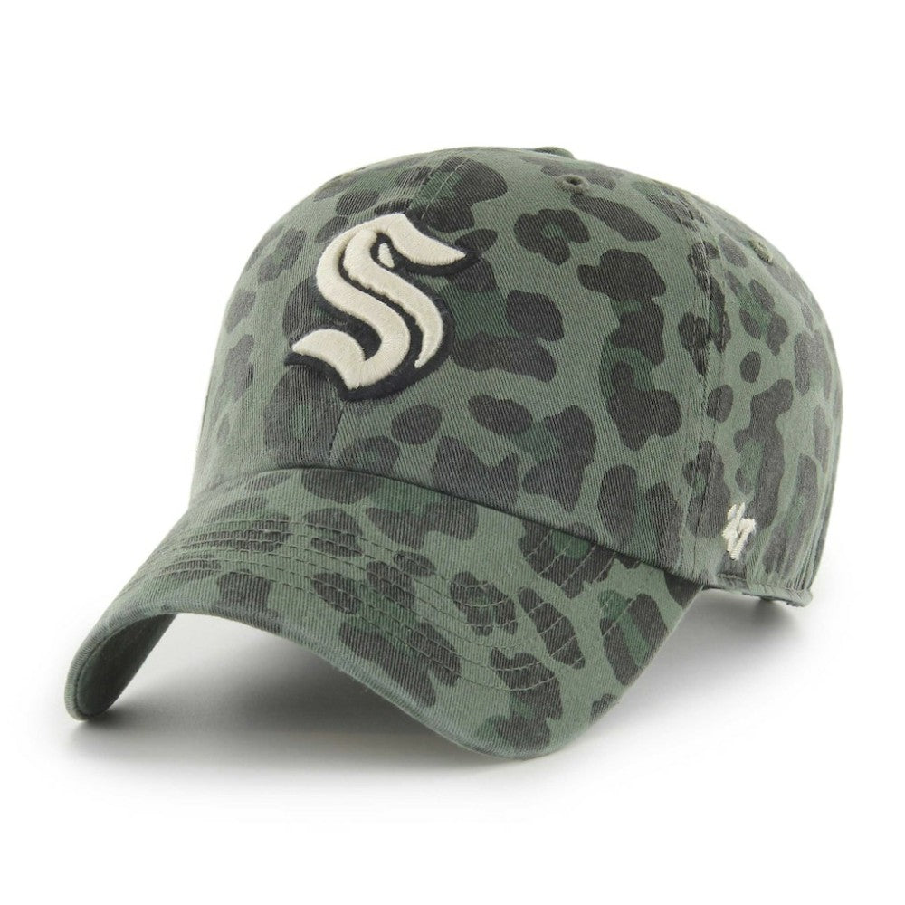 Seattle Kraken '47 Women's Bagheera Clean Up Adjustable Hat - Green - NHL 4871788