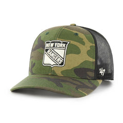 New York Rangers '47 Trucker Snapback Hat - Camo/Black - NHL 4871919