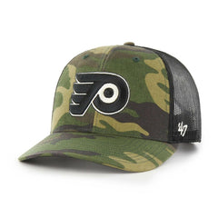 Philadelphia Flyers '47 Trucker Snapback Hat - Camo/Black - NHL 4871920