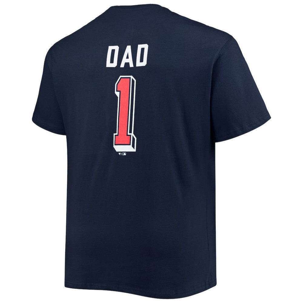 Cleveland Guardians Big & Tall Father's Day #1 Dad T-Shirt - Navy - MLB Discount
