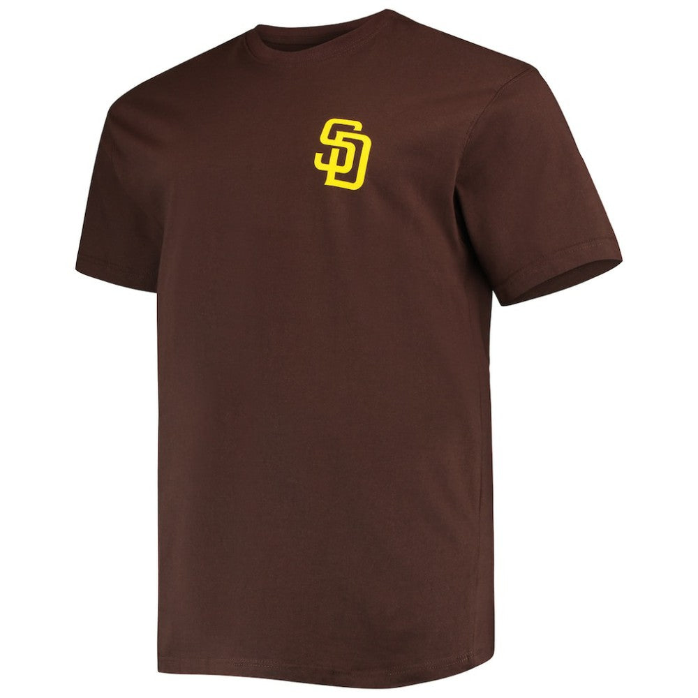 San Diego Padres Big & Tall Father's Day #1 Dad T-Shirt - Brown - MLB Online