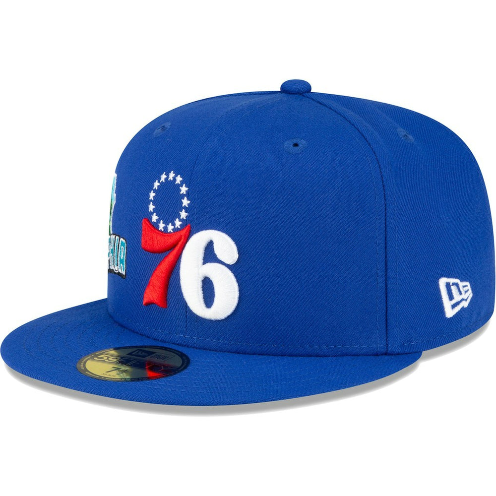 Philadelphia 76ers Stateview 59FIFTY Fitted Hat Royal | New Era outlet