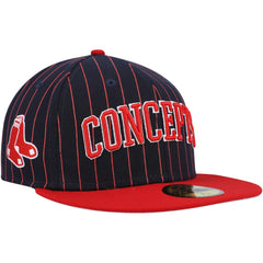 Boston Red Sox New Era Concepts Pinstripe 59FIFTY Fitted Hat - Navy - New Era on Sale