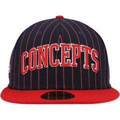 Boston Red Sox New Era Concepts Pinstripe 59FIFTY Fitted Hat - Navy - New Era on Sale