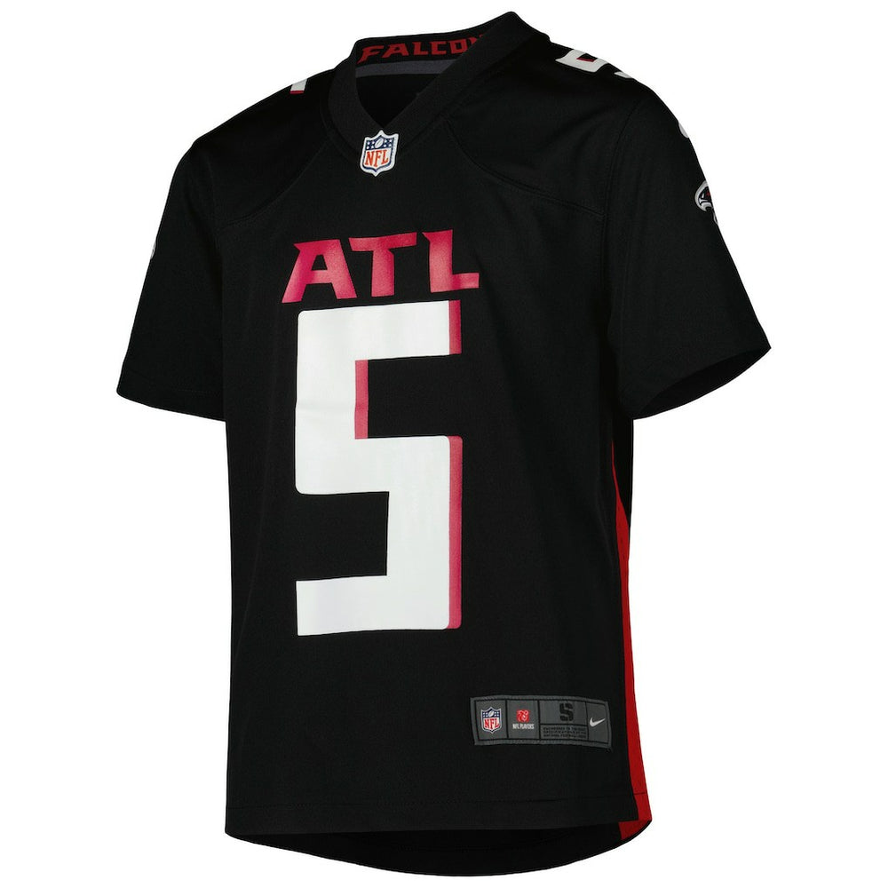 Nike Drake London Atlanta Falcons Youth Game Jersey Black